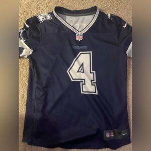 Dallas Cowboys (NFL Jersey) Dak Prescot 
women’s size small
